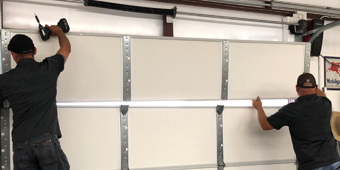 commercial overhead door repair in Fredricton
