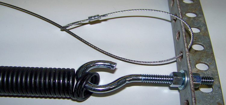 garage door cable installation in Fredricton