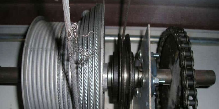 overhead garage door cable repair in Fredricton